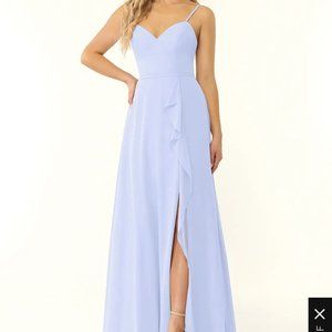 NWT Azazie Naeem Floor Length Dress